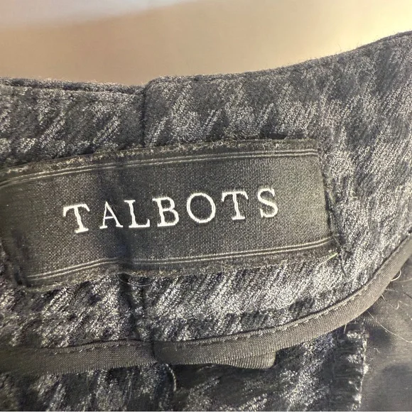Talbots Chatham Ankle Pants, Houndstooth, Classic, Office, Career, Collegiate - Picture 3 of 11